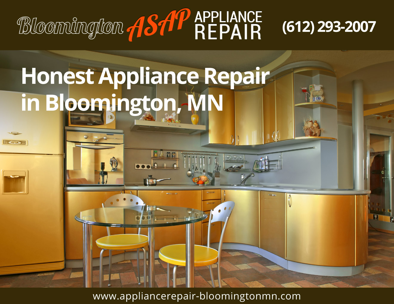 Bloomington ASAP Appliance Repair (612) 2932007